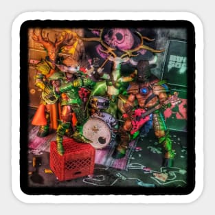 Action Figure Band 8 Sticker